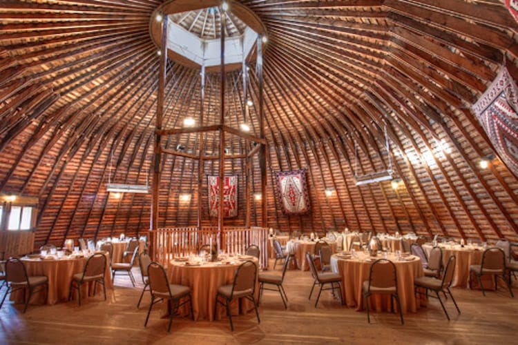 Adobe Round Barn at Ojo Spa